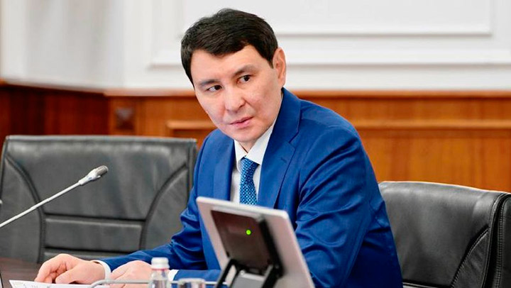 Глава Минфина Казахстана Жамаубаев Ерулан 