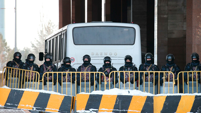 беспорядки в казахстане